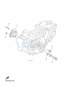 WR250F (BAK9) drawing OIL PUMP