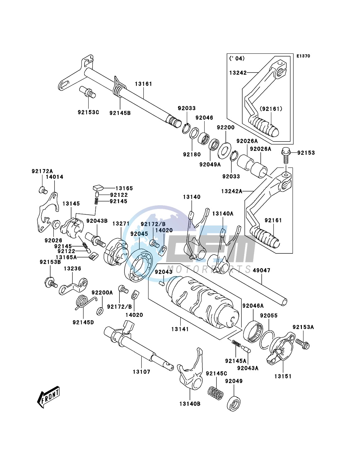 Gear Change Mechanism