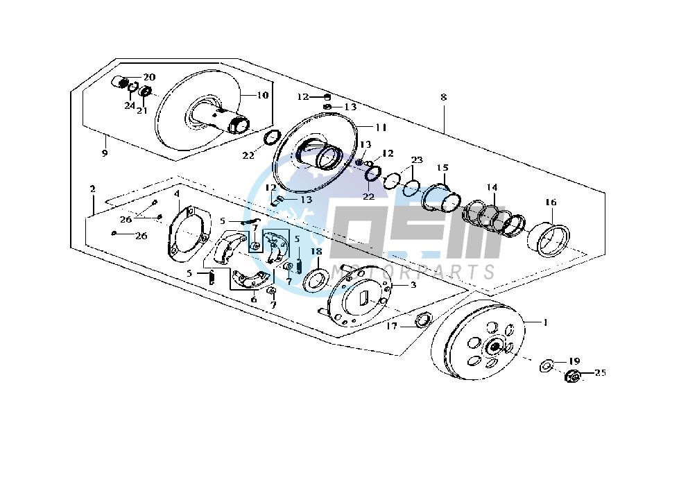 DRIVEN PULLEY