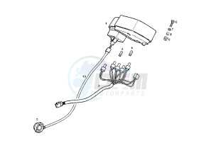 SENDA R - 125 drawing DASHBOARD UNIT