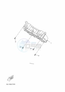 CZD300-A XMAX 300 (BBA2) drawing METER