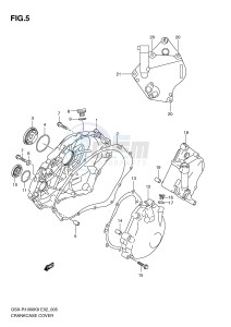 GSX-R1000 (E2) drawing CRANKCASE COVER