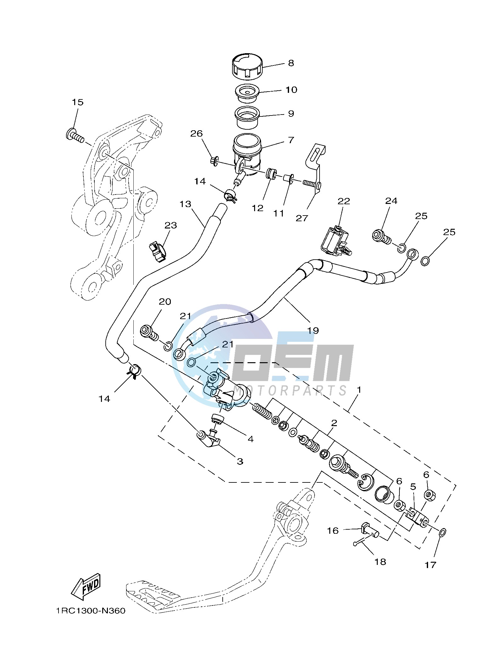 MASTER REAR CYLINDER