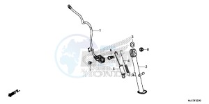 CBR650FE CBR650FE 2ED - (2ED) drawing SIDE STAND