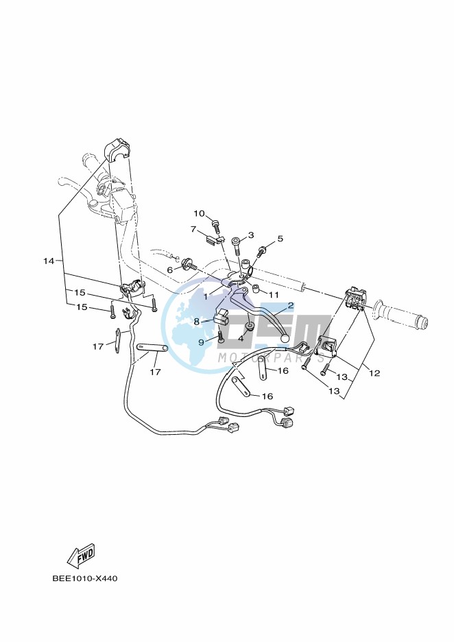 HANDLE SWITCH & LEVER