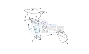 RSV 2 1000 drawing Front body - Lockups