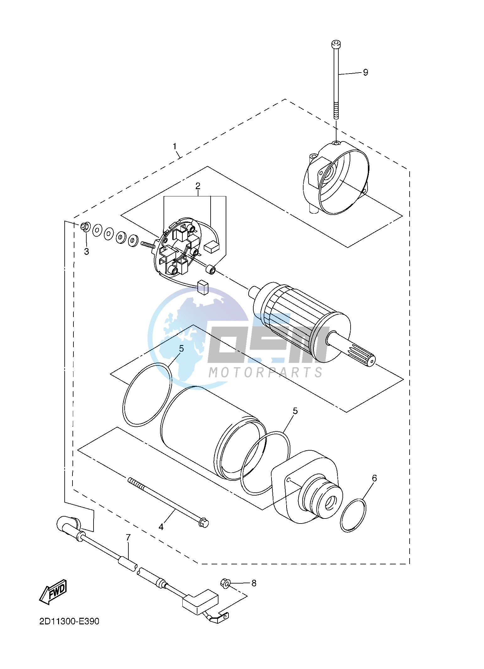 STARTING MOTOR