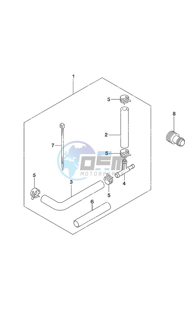 Water Pressure Gauge Sub Kit