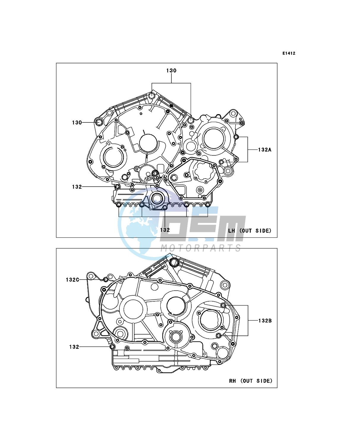 Crankcase Bolt Pattern