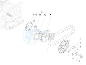 S 150 4T 2V ie E3 College drawing Driving pulley