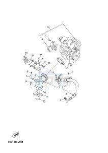 YP125RA (ABS) X-MAX125 ABS X-MAX125 ABS (2ABE) drawing INTAKE