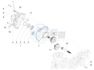 SPRINT 150 4T 3V IE ABS E3 (NAFTA) drawing Reduction unit