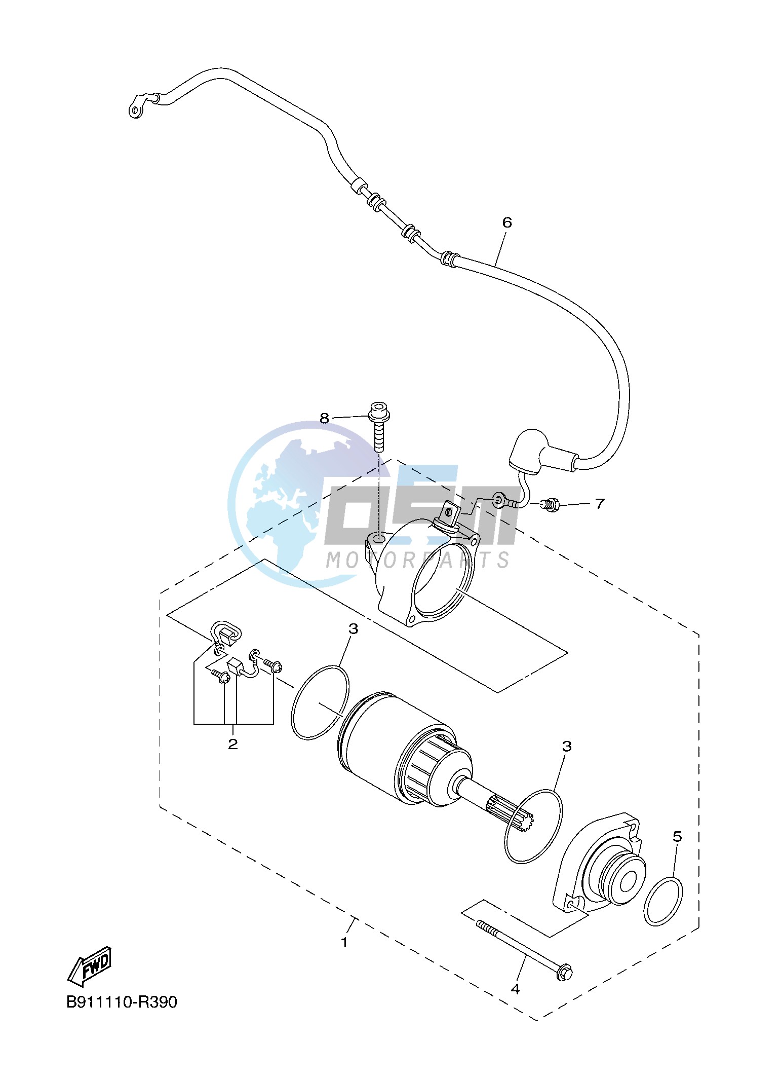 STARTING MOTOR