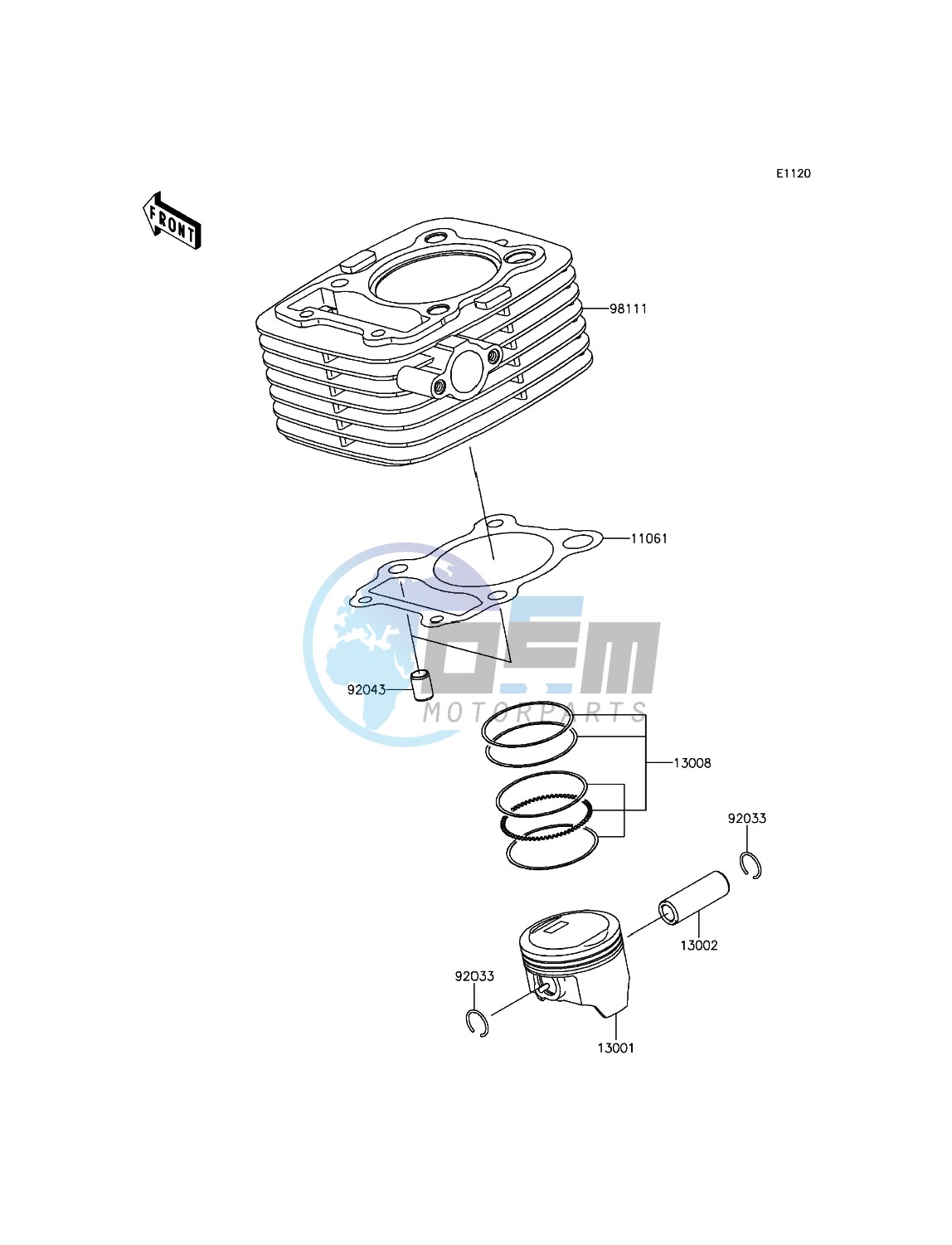 Cylinder/Piston(s)