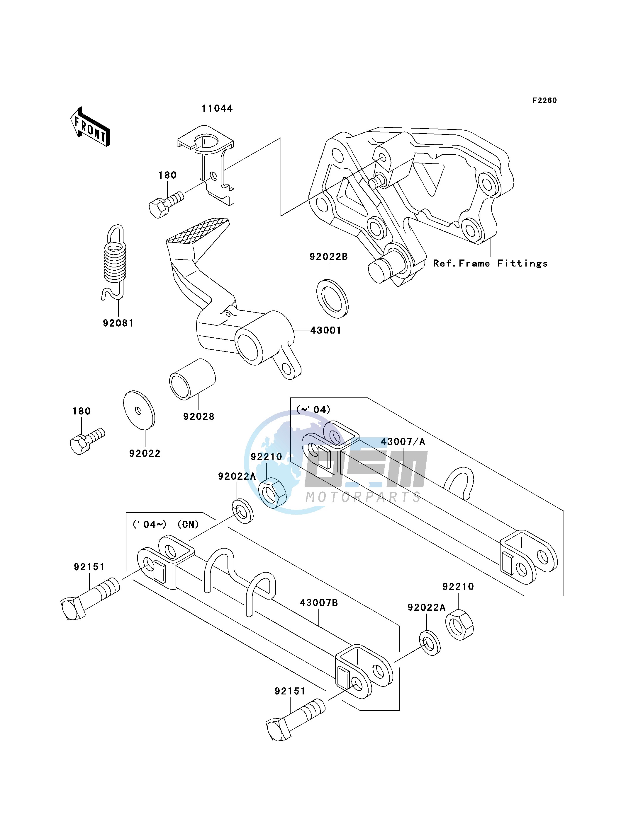 BRAKE PEDAL_TORQUE LINK