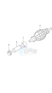 DF 250 drawing Fuel Hose