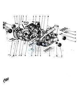 G31 M [CENTURION] (-M) 100 [CENTURION] drawing CRANKCASE