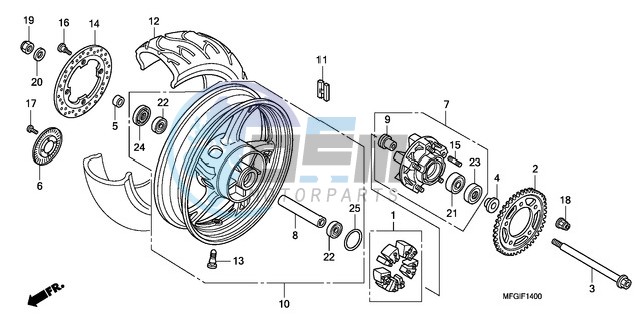 REAR WHEEL