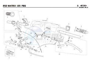 RS2 MATRIX PRO 125 50 drawing CONTROLS -  STEER