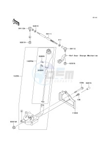 KVF 300 A [PRAIRIE 300 4X4] (A1-A4) [PRAIRIE 300 4X4] drawing CONTROL