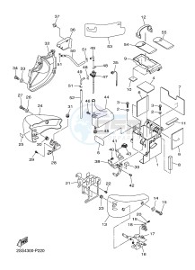 XVS1300CU XVS1300 CUSTOM XVS1300 CUSTOM (2SSA) drawing SIDE COVER