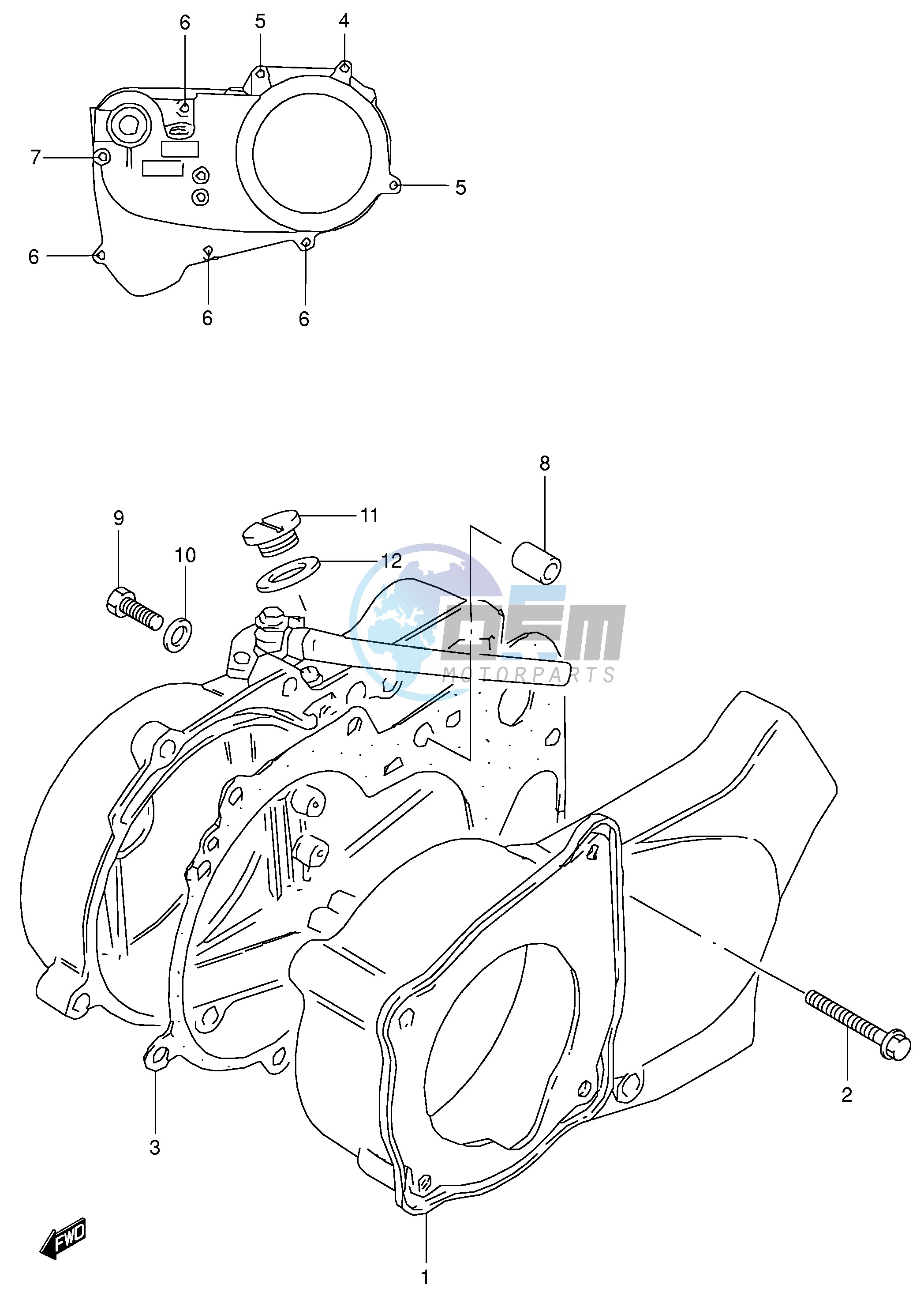 CRANKCASE COVER