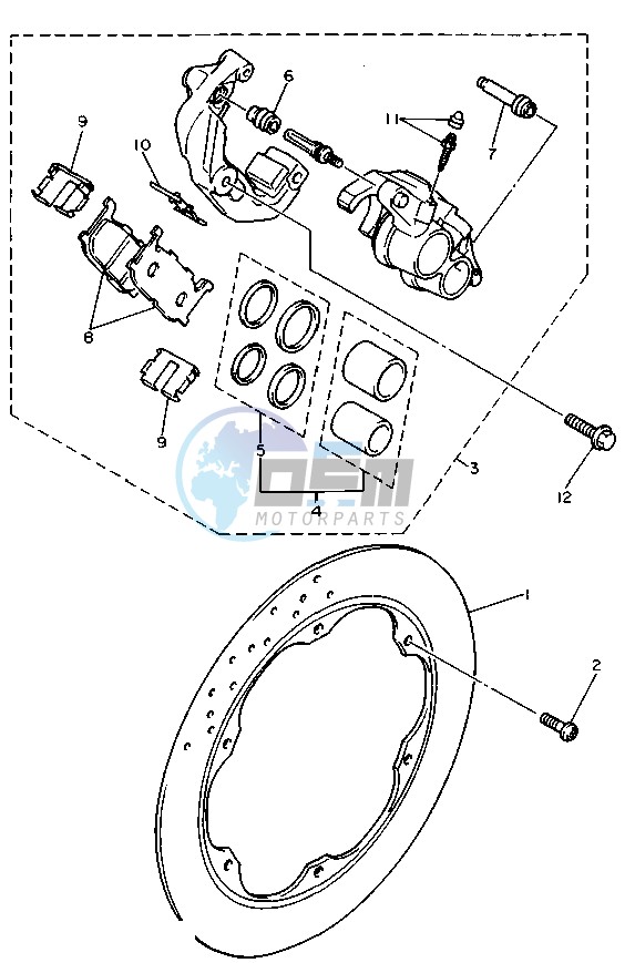 FRONT BRAKE CALIPER