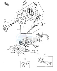 KZ 1000 A [KZ1000] (A1-A2A) [KZ1000] drawing IGNITION_REGULATOR_RECTIFIER -- 77-78 A1_A2_A2A- -