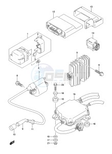 LT-A500XP Z drawing ELECTRICAL