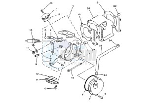 YP MAJESTY 250 drawing CYLINDER