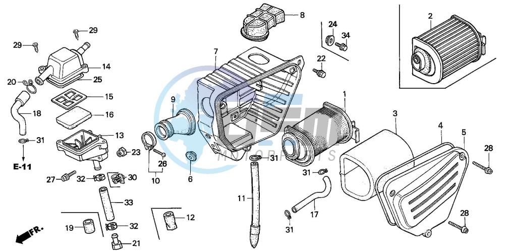 AIR CLEANER (SI/SW)