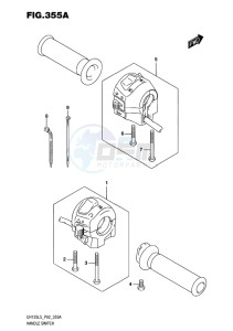 UH125 ABS BURGMAN EU drawing HANDLE SWITCH