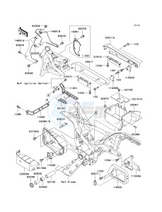 VN 1500 N [VULCAN 1500 CLASSIC FI] (N1-N3) [VULCAN 1500 CLASSIC FI] drawing FRAME FITTINGS