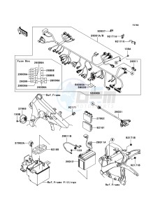 VN900_CLASSIC VN900B9F GB XX (EU ME A(FRICA) drawing Chassis Electrical Equipment