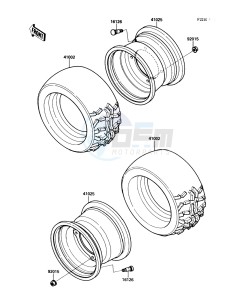 KAF 540 E [MULE 2030] (E1) [MULE 2030] drawing TIRE