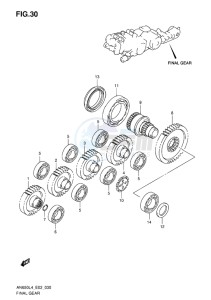 AN650Z ABS BURGMAN EXECUTIVE EU drawing FINAL GEAR