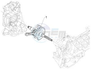 GTS 300 ie USA drawing Crankshaft