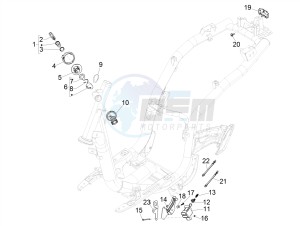 LIBERTY 150 150 IGET 4T 3V IE ABS (NAFTA) drawing Locks