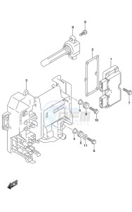 DF 200A drawing Rectifier/Ignition Coil