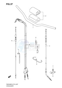 RMX450 drawing HANDLEBAR