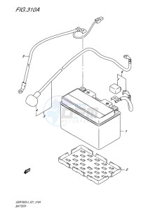 GSR750Z EU drawing BATTERY