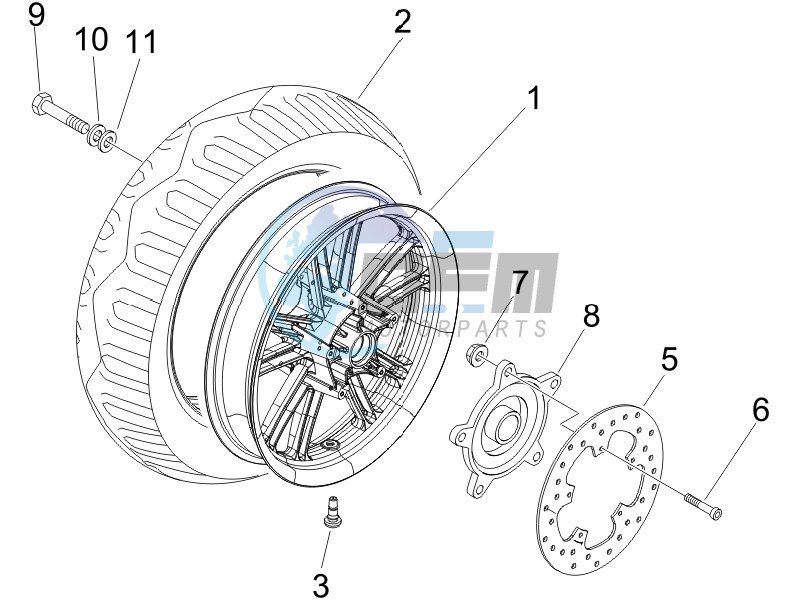 Rear Wheel