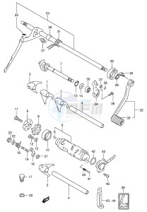 LT-F500F (E3-E28) drawing GEAR SHIFTING (1)