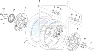 RSV4 1000 RR E4 ABS (EMEA, LATAM) drawing Front wheel