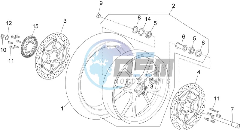 Front wheel