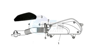 JET SPORT 50 drawing AIRFILTER