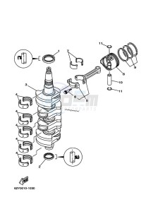 FT50B drawing CRANKSHAFT--PISTON