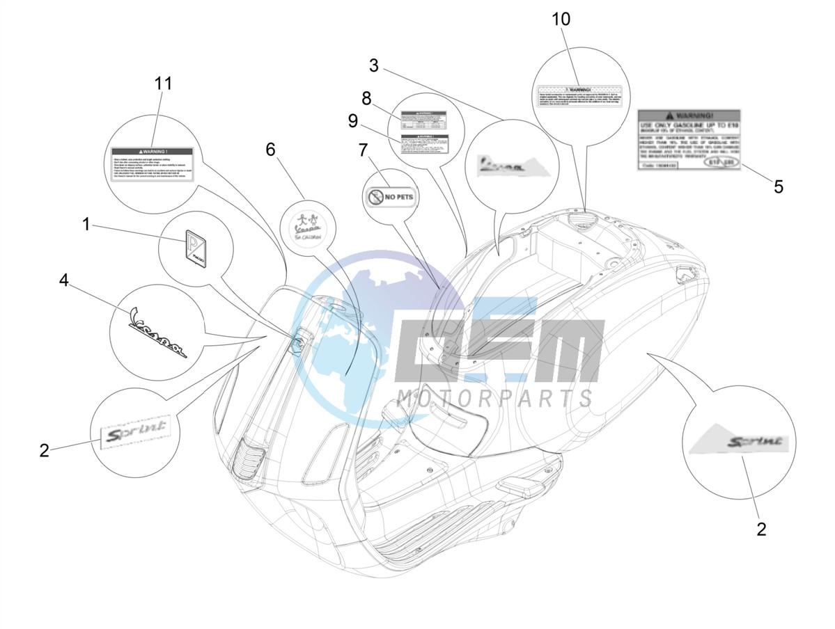 Plates - Emblems