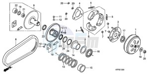 SH1259 UK - (E) drawing DRIVEN FACE