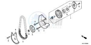 FES125AB S Wing E drawing OIL PUMP